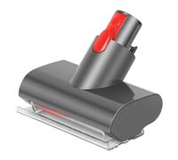 MoPei Mini Cepillo Motorizado Compatible con Dyson V15 V11 V10 V8 V7 Aspiradora, Ideal para Eliminar la Suciedad de para Colchones, Tapicerías y Escaleras, Transparente