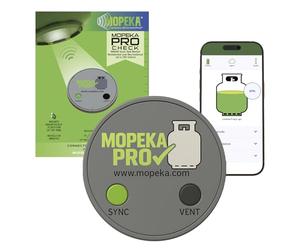 Mopeka Pro Check Sensor - Medidor de propano inalámbrico para caravana, barbacoa, estufa exterior y tanques industriales de GLP, versión magnética, monitoriza los niveles en tu teléfono con la App