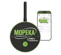 Mopeka PRO+ LR - Monitor inalámbrico de tanque de propano para tanques de GLP residenciales y sobre el suelo, indicador de nivel de tanque de propano, sensor de tanque de propano Bluetooth,
