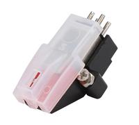 MOPFOL Lápiz capacitivo fonógrafo para tocadiscos, sistema estéreo de doble imán con pastilla de alta precisión, cartucho magnético recargable para tocadiscos