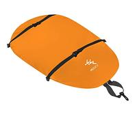 MOPHOEXII Cubierta universal impermeable para bañera de kayak, cubierta protectora para cabina de océano para sentarse en kayaks 4 tamaños opcionales (naranja, mediano (47 x 24 pulgadas)