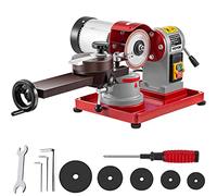 Mophorn Afilador de Hoja de Sierra 370 W, Sacapuntas para Hoja de Sierra 125 mm, Amoladora de Hoja 3400 RPM, Rectificadora para Hoja de Sierra