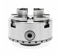 Mophorn - Mandril para mandíbulas (4 mandíbulas, M 33, autocentrado, mandril giratorio de 3,75 pulgadas, para banco de torneado)