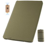 MOPHOTO 135 x 200 cm, 10 cm de grosor, colchoneta doble autoinflable con bomba