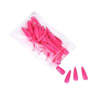 mophrati 1 Juego de prensa de almendras en las uñas, puntas uñas artificiales largas, calcomanías artísticas, herramienta belleza, Kit manicura DIY, decoraciones , No.10 rosa