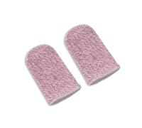 mophrati 2 piezas de fundas de fibra de carbono a prueba de sudor para los dedos, juego para teléfonos móviles, accesorios de controladores elásticos de funcionamiento suave, No.03