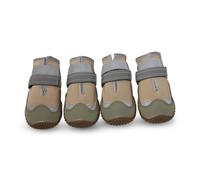 mophrati 4 Piezas de Zapato de Lona para Mascotas, Antideslizante, Reflectante, Informal, Repuesto, Universal, Transpirable, para Acampar al Aire Libre, Senderismo, Talla 7