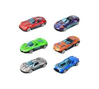 mophrati 6 unids/Set Juguete para niños 164 Coche de aleación Modelo extraíble Juguetes para niños ABS Juguetes para Modelo de Coche, Cuatro