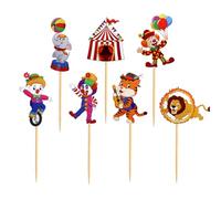 mophrati 7 unids/set herramientas de decoración de pasteles seguras para decoración de cumpleaños, accesorios de decoración de pasteles, adorno para tarta de feliz cumpleaños, fiesta