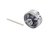 mophrati Abrazadera de mandriles de torno Manual de 3 mordazas, Mini bolsillo portátil de acero inoxidable, suministros de herramientas de reparación de mano Industrial