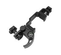 mophrati Abrazadera para colector de Datos de ingeniería precisión, Soporte para colector Datos, Abrazadera Poste Aluminio para Profesionales topografía, Soporte para Poste RTK Profesional