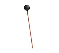 mophrati Accesorio de mazo resonante para gong de notas bajas y suaves, diseñado para gongs grandes, adaptable para principiantes que practican yoga y técnicas meditación, negro, L