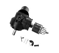 mophrati Accesorio de taladro de ángulo Extensión taladro Vástago hexagonal Fácil instalar Lugares difícil acceso Adaptador 90 grados Adecuado para todos Adaptador ángulo para