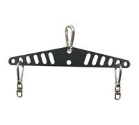 mophrati Accesorios para remo con cable y barra en T para dominadas LAT que mejoran la capacidad y ofrecen una amplia aplicación en todos los ejercicios. Barra separadora con asa