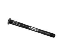 mophrati Adaptador de liberación rápida para buje de horquilla delantera de aleación de aluminio, ligero, fácil de instalar, accesorio esencial para bicicletas, adaptador de, Negro, 142 mm