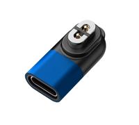 mophrati Adaptador USB C para OpenRun Pro, Potente convertidor de Cargador magnético para Aftershokz ABS para Shokz, Azul