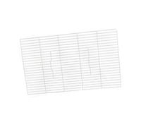 mophrati Alfombrilla para Gatos, Perros, cobayas, Conejos, Apta para jaulas de Base de 47 cm. Fabricada con Alambre Resistente. Se Adapta a jaulas Base 47 cm. Cada Paquete Incluye una Pieza Red