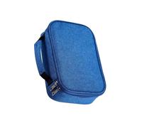 mophrati Almacene y lleve artículos de papelería con estilo con estuche para lápices con 72 ranuras Estuche para lápices multifuncional con 72 ranuras para escolares, Azul