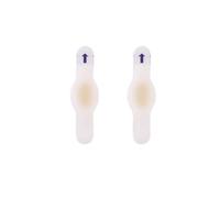 mophrati Almohadillas protectoras de Gel para talón, 2 uds., pegatinas para calzado, almohadillas para la piel, parches autoadhesivos para aliviar el dolor, 17 * 60mm
