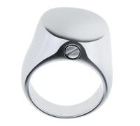 mophrati Anillos de urna de moda para cenizas, elegantes joyas cremación plata, anillos que se abren para contener cenizas, perfumes o artículos pequeños, color cremación, aceites esenciales