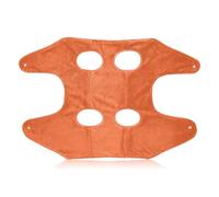 mophrati Aseo Doble capa Hamaca Ayudante Ganchos Correas colgantes Clip de uñas Recorte Bolsa de sujeción Accesorio tienda belleza, Amarillo, METRO