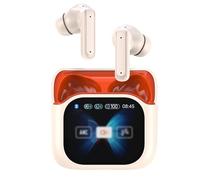 mophrati Auriculares Bluetooth. Diseño, Sonido estéreo de definición, Vida. (Sin función de traducción automática), Carne Naranja