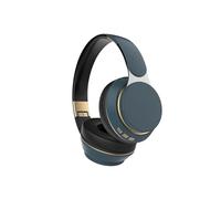 mophrati Auriculares inalámbricos Bluetooth Ligeros estéreo de con micrófono para una Experiencia de Audio inmersiva en una computadora portátil, Azul