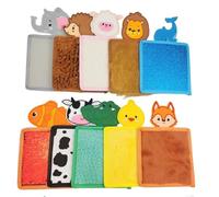 mophrati Azulejos sensoriales de Animales, tapetes sensoriales táctiles, Excelentes Herramientas para fomentar el Desarrollo Infantil Mediante Actividades de Aprendizaje