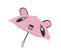 mophrati Baby Doll Umbrella Cartoon Children's Toys Animal Handle Ropa Accesorios Niños Niñas Kindergarten Festival de cumpleaños , Rosa