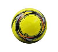 mophrati Balón de fútbol Duradero para Trabajo en Equipo Construcción de PVC Balones fútbol Entrenamiento Robustez con PVC , Oro , Numero 5