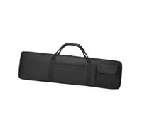 mophrati Bolsa acolchada para teclado, funda para piano de 61 teclas, ligera y protectora, ofrece total seguridad durante el viaje. Bolsa para teclado de 61 teclas, funda para, Negro, XS