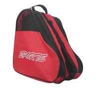 mophrati Bolsa de almacenamiento para patines con 3 compartimentos, segura para transportar patines en línea de hielo para jóvenes y jóvenes. Bolsa para que guarda los zapatos