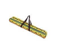 mophrati Bolsa de almacenamiento para postes de tienda campaña al aire libre con cremallera resistente, bolsa transporte para postes lona camping para facilitar el transporte del equipo,