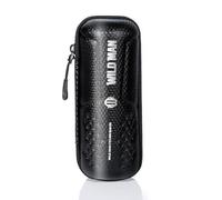 mophrati Bolsa de bicicletas WILD MAN, bolsillo de malla, bolsa almacenamiento cuero para bicicleta montaña, inflador portátil para ciclismo, botella agua, paquete