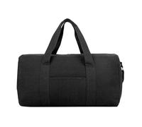 mophrati Bolsa de Fin de Semana Impermeable, de Viaje, de Gran Capacidad, Ideal para Gimnasio, Diario, cómoda y fácil de Transportar. Multiusos. Ofrece Amplio Espacio para, Negro, 63x20x36cm