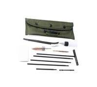 mophrati Bolsa de Lona de 11 Piezas, Kit Limpieza Stock, Herramientas tácticas, cámara Tubo Interior para Caza, Soporte Parche, Varillas Doble Extremo