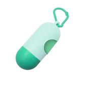 mophrati Bolsa de pañales para bebé, Bolsas de Basura portátiles pequeñas, Herramienta Limpieza para el Cuidado la Basura, Caja desechable, Cochecito Moda, Verde