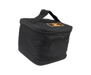 mophrati Bolsa de pesca ligera y portátil con cierre de cremallera, organizador de equipo de pesca fácil de llevar para cada viaje, bolsa de almacenamiento multifuncional para