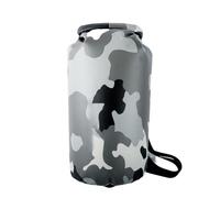 mophrati Bolsa de Rafting, Resistente al Desgaste, Hombros, Paquete de Deriva, artesanía multipropósito, Gran Sellado, Saco seco, Suministros natación, 2L Sin Correa Gris