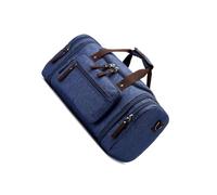 mophrati Bolsa de viaje de gran capacidad, cómoda y práctica, bonitos regalos poliéster, bolsa viaje gran capacidad, deportiva para gimnasio, Azul oscuro