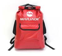mophrati Bolsa Seca Impermeable Mochila de Camuflaje de Gran Capacidad Mochila con Bolsillo para teléfono Paquete Kayak al Aire Libre Senderismo, Rojo