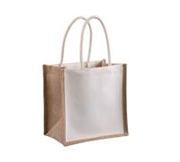 mophrati Bolsas de Compras Resistentes y duraderas para Amplio, Bolsas de Regalo Gran Capacidad, Yute