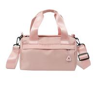 mophrati Bolso de hombro ligero, compacto y espacioso, para fitness, para hombre y mujer, de tela Oxford, para actividades al aire libre, rosa