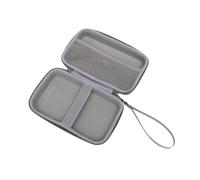 mophrati Bolso de viaje compacto con asa, estuche portátil, almacenamiento seguro de equipo, estuche protector, profesional, portátil, resistente.