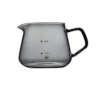 mophrati Botella de cerveza fría con prensa de taza pequeña repuesto para servidores, vidrio resistente a altas y bajas temperaturas, 450ml (negro)