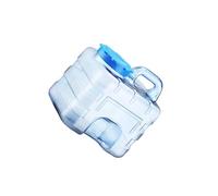 mophrati Botella dispensadora de agua duradera con sello hermético, diseñada para actividades al aire libre, almacenamiento seguro y fácil transporte. Dispensador de agua, cubo, Azul, 7.5 litros