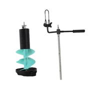 mophrati Broca para excavación en Hielo con Potente Potencia eléctrica Que transforma Las Aventuras de Deportes de Invierno en diversión sin Esfuerzo. Accesorios de Pesca en