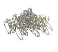 mophrati Broches de Seguridad Grandes, alfileres de Seguridad, Regalo Ingenioso expresión DIY, Adornos llamativos, broches Personalizados, alfileres Grandes Propios//Solapa, Plata, 62 x 17 mm