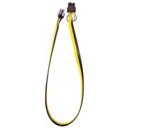 mophrati Cable de alimentación PCI-E de 6 Pines a 8 Pines PCI-E, Tarjeta de vídeo de plástico 18AWG, línea PCIE, convertidor electrónico de PC de Escritorio, Accesorios