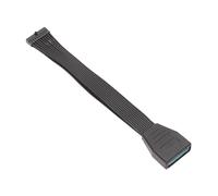 mophrati Cable de extensión PCIe para Tarjeta elevadora, Placa Posterior, Montaje Vertical de GPU, 180 Grados, Cable Importado Innovador (28/30 AWG) y núcleo Cobre Puro estañado.